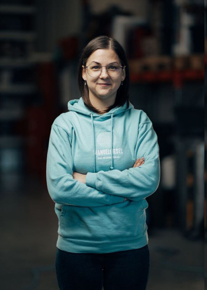 Diesel SHK - Mitarbeiterin Nina Neff